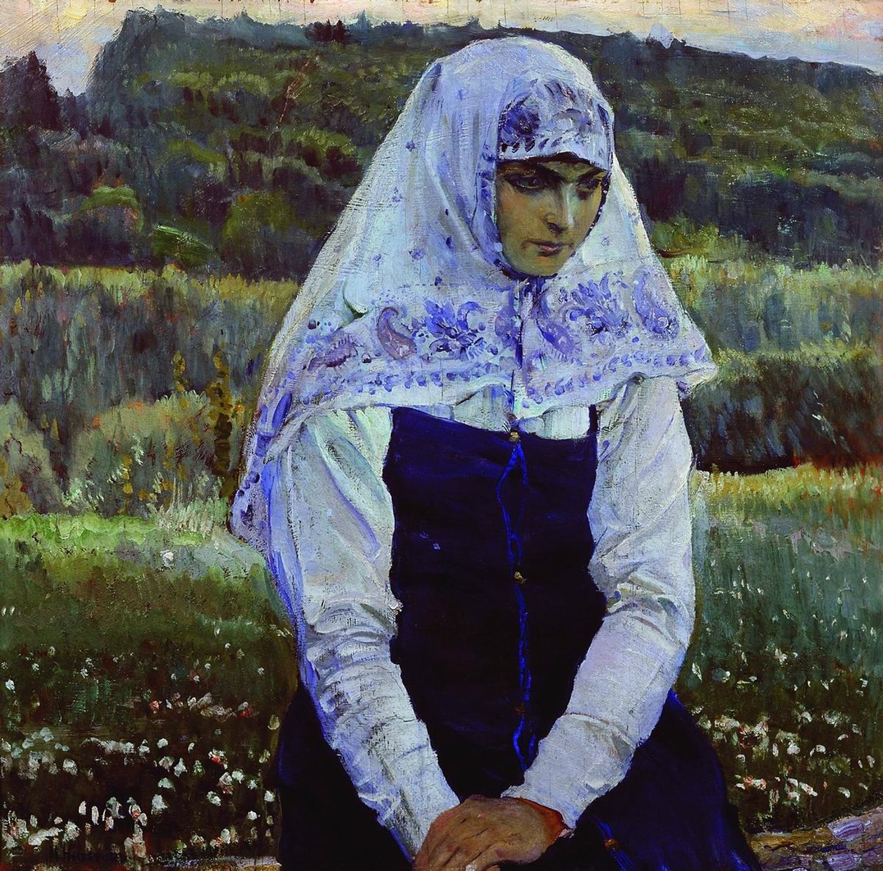 La Sposa di Cristo da Mikhail Vasilievich Nesterov