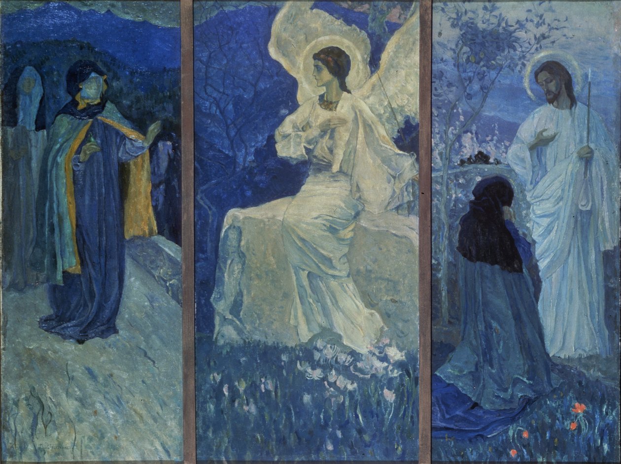Il Trittico della Resurrezione da Mikhail Vasilievich Nesterov
