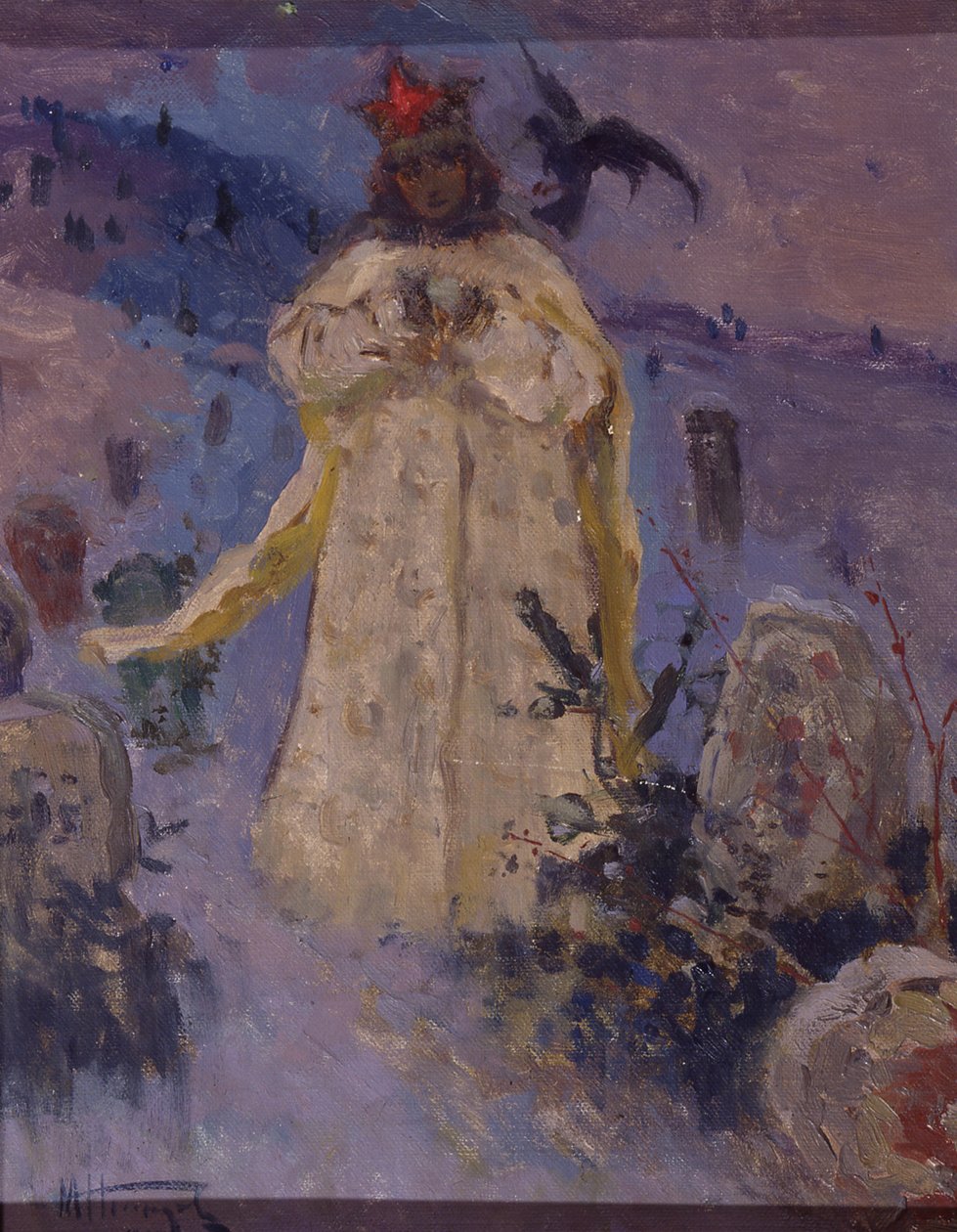 La principessa Tsarevna da Mikhail Vasilievich Nesterov