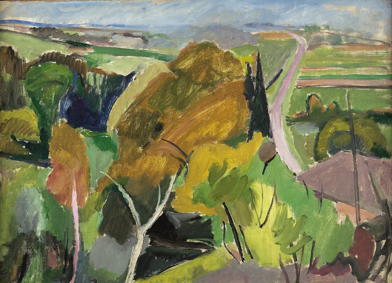 Paesaggio autunnale, Lot et Garonne da Mildred Bendall