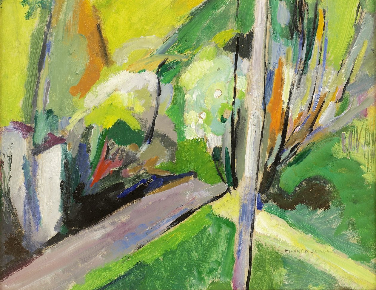 Il sentiero di campagna, c.1935 da Mildred Bendall