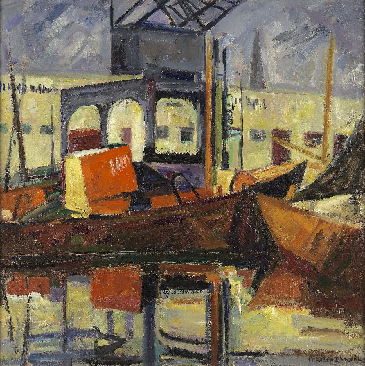 Il porto di Bordeaux da Mildred Bendall