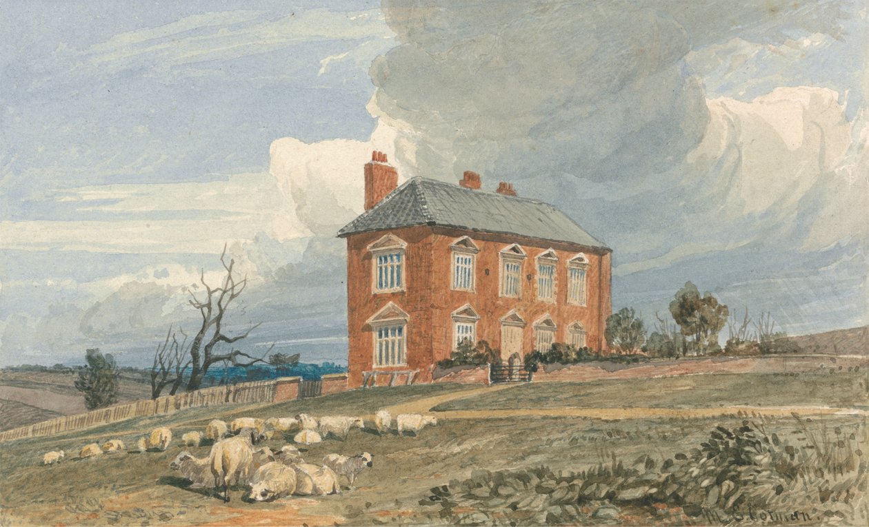 Irmingland Hall, Norfolk da Miles Edmund Cotman