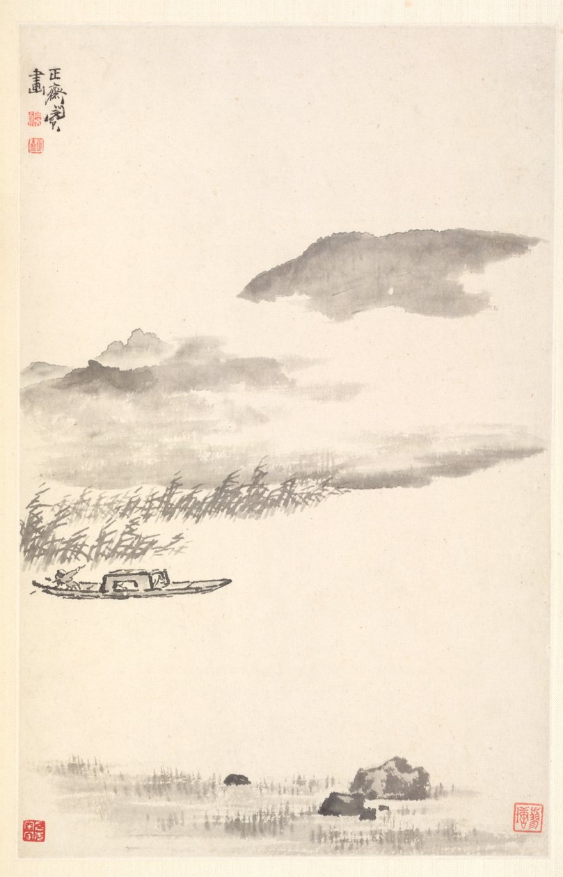 Paesaggio fluviale da Min Zhen