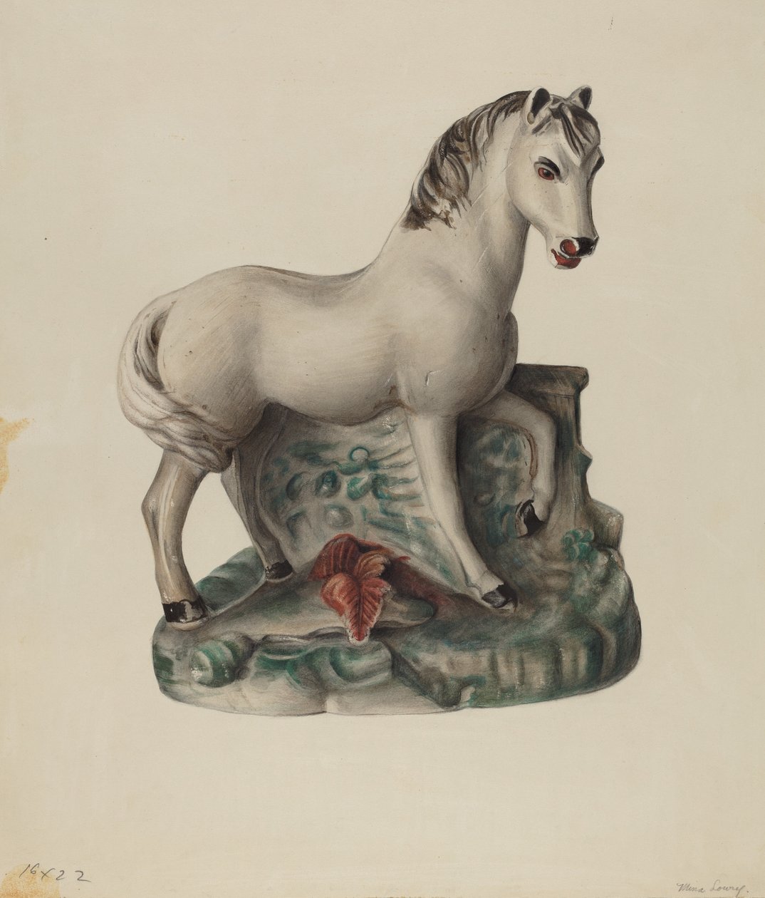 Cavallo di Gesso da Mina Lowry