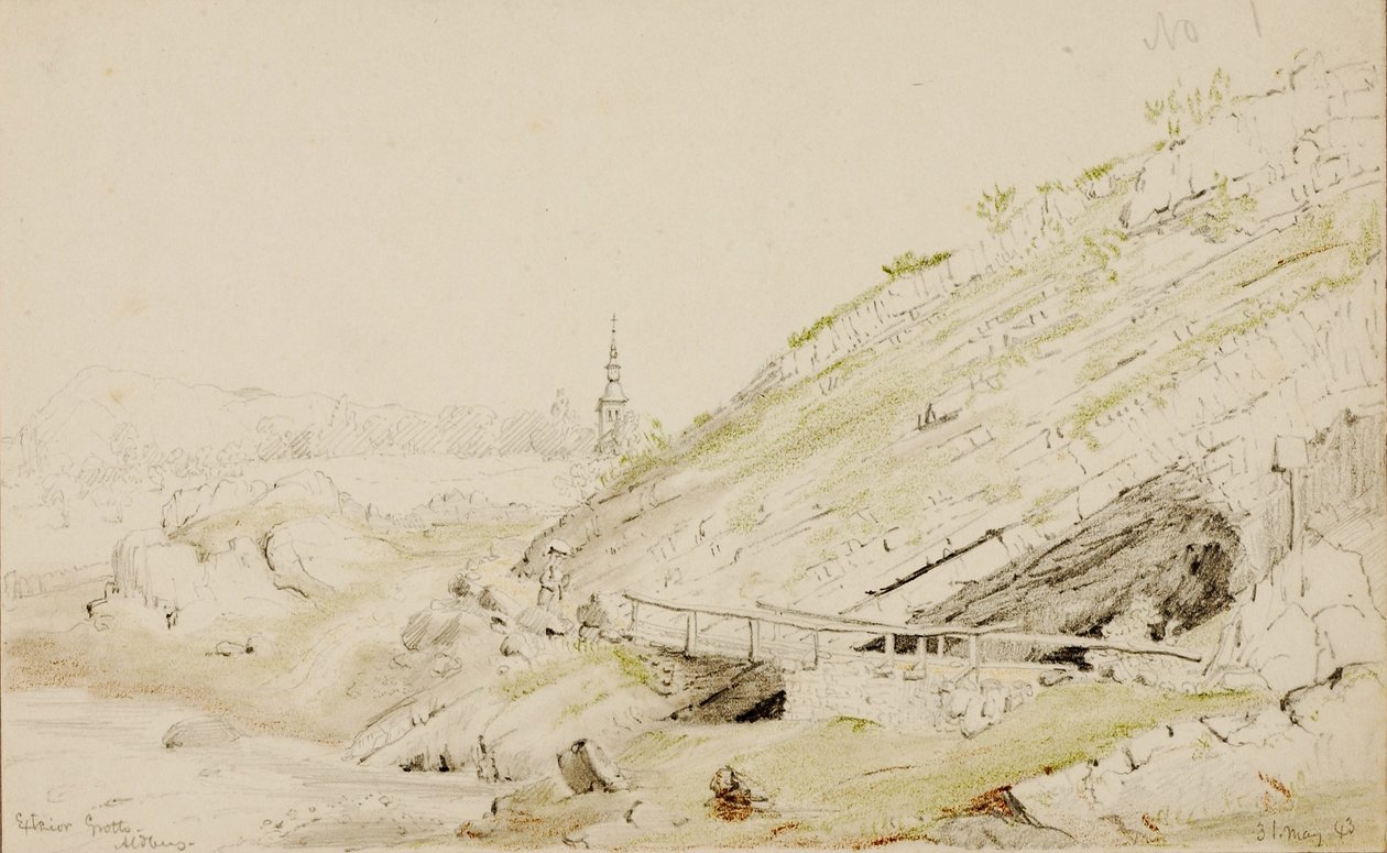 Grotta esterna, Aldberg da Miner Kilbourne Kellogg