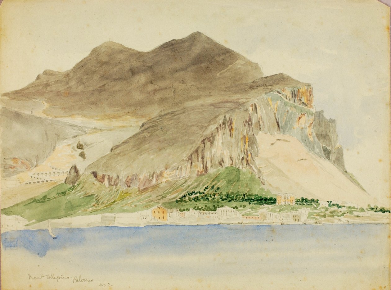 Mt. Pellegrino, Palermo da Miner Kilbourne Kellogg