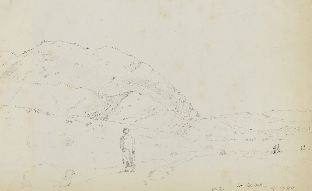 Mare di Tiberiade dai bagni caldi da Miner Kilbourne Kellogg