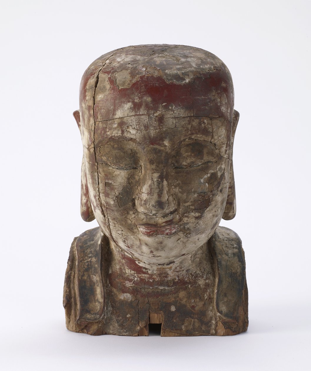 Testa di un Lohan da Ming Dynasty Chinese School
