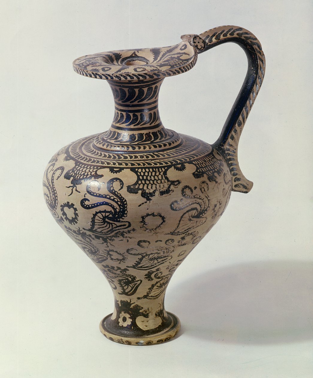 Oinochoe con decorazione marina da Minoan