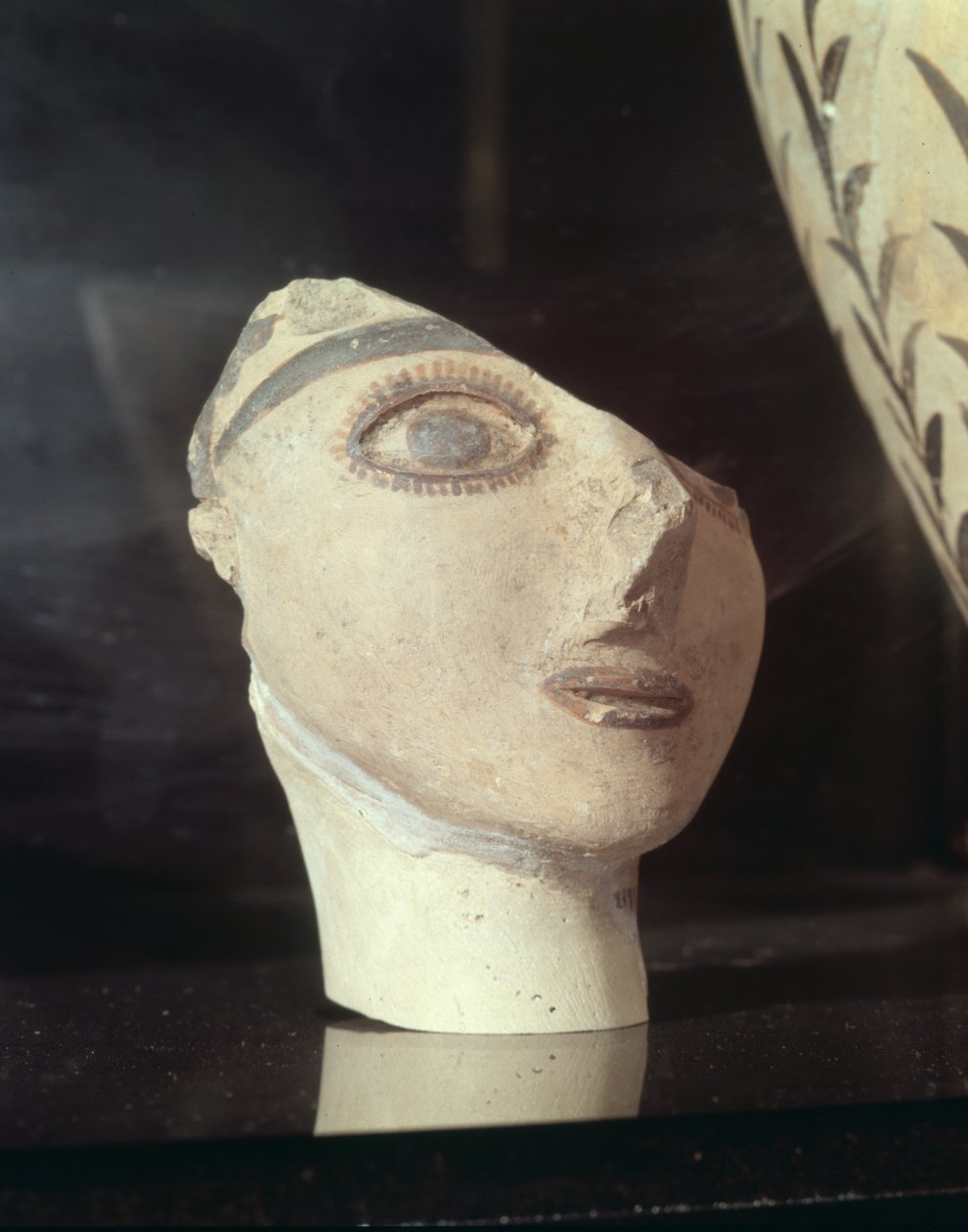 Testa di una ragazza, dal Palazzo di Cnosso, minoico da Minoan