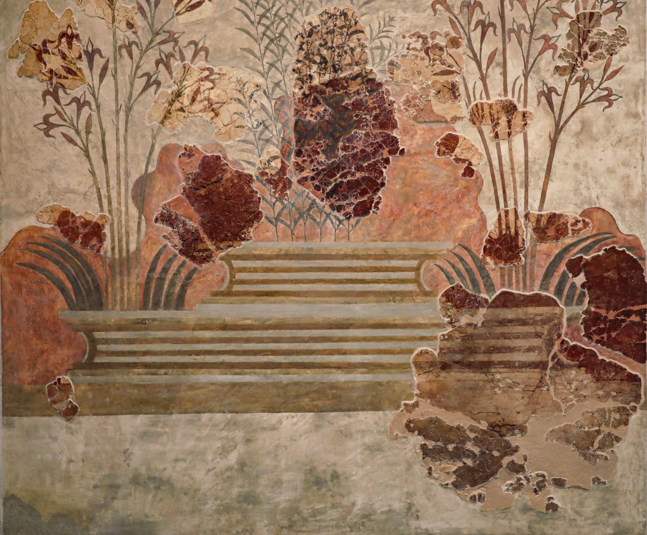 Pannello dei "Freschi dei Gigli" da Minoan