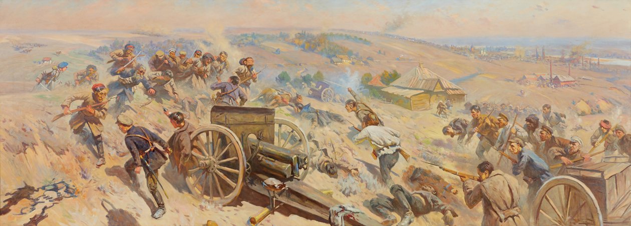 Difesa di Tsaritsyn da Mitrofan Borisovich Grekov
