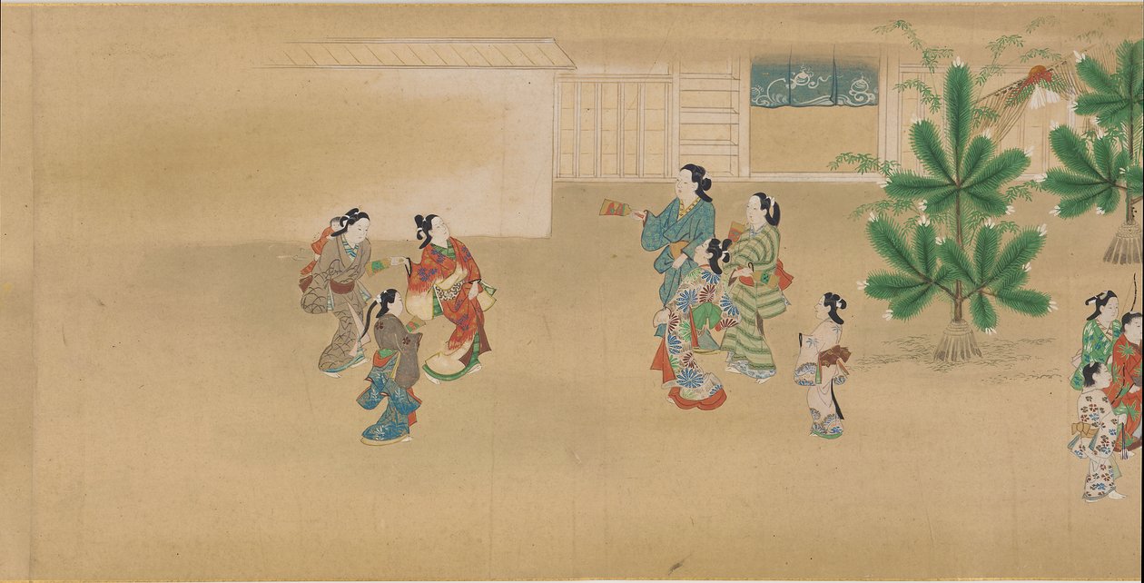 Feste dei Dodici Mesi, 1682-1752 da Miyagawa Chōshun