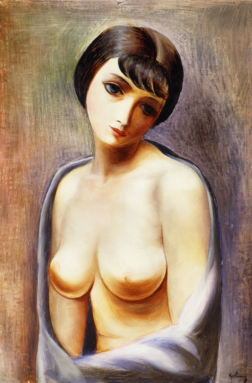 Busto di ragazza; Buste de Jeune Fille da Moise Kisling