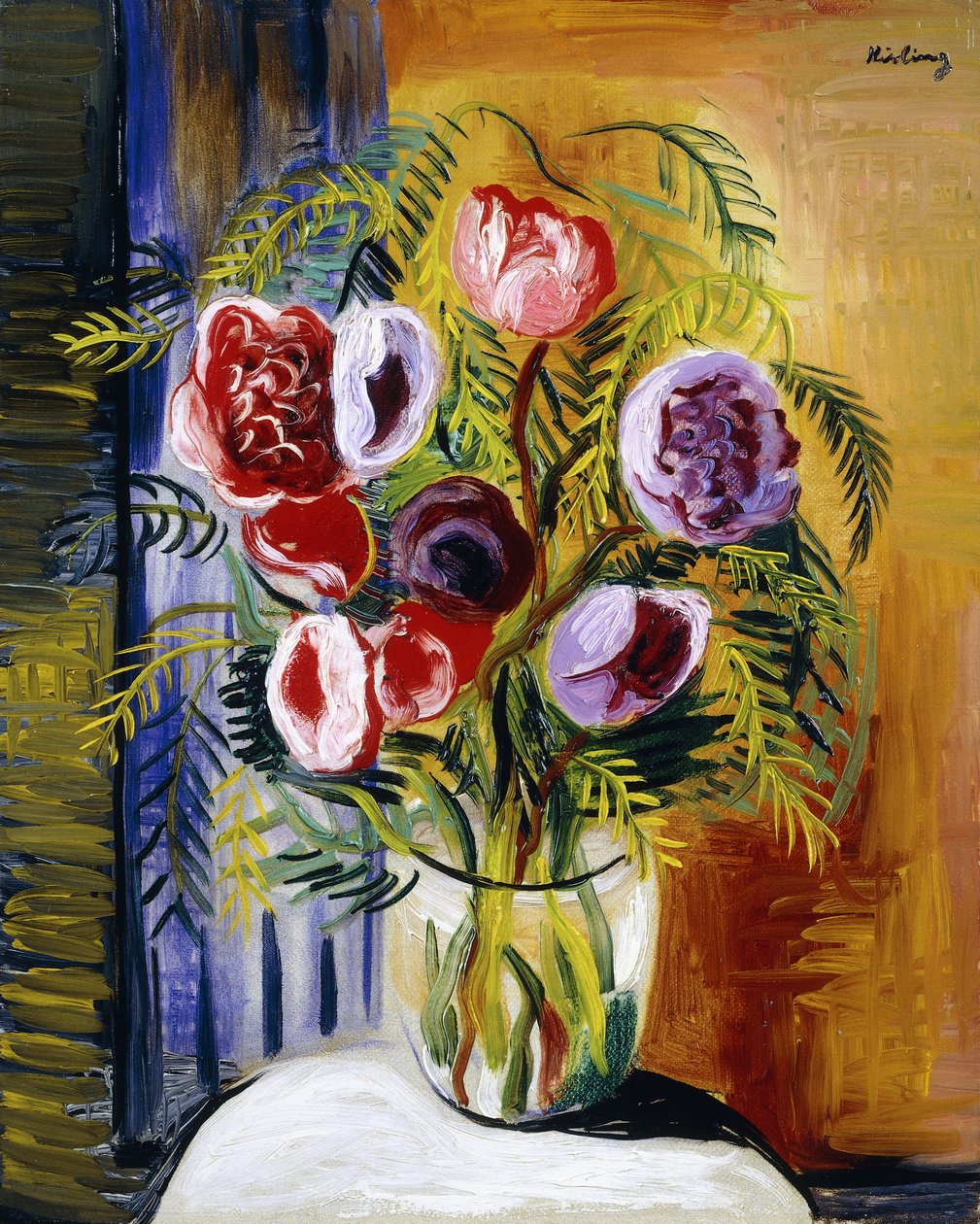 Fiori in vaso da Moise Kisling
