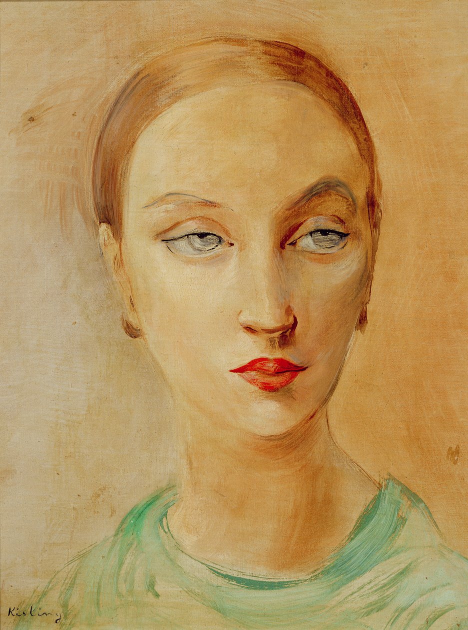 Testa di donna da Moise Kisling