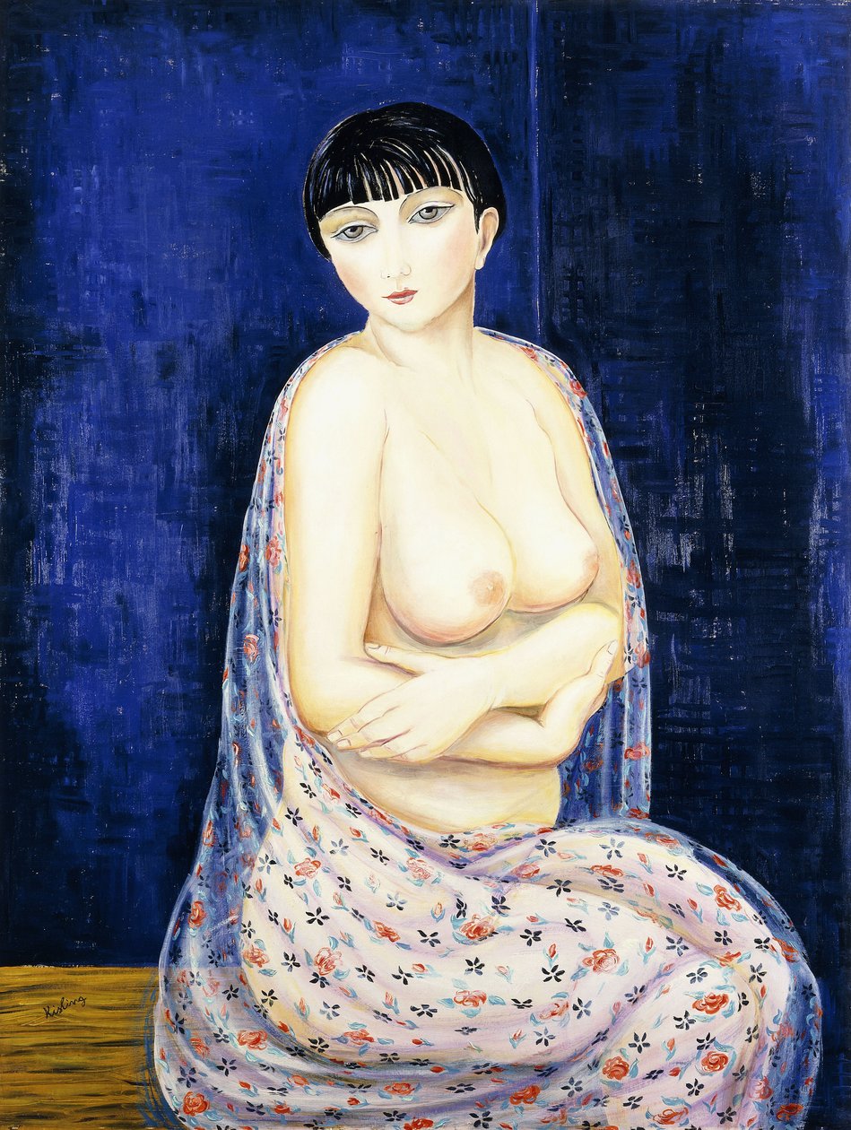 Kiki di Montparnasse, 1926 circa (olio su tela) da Moise Kisling