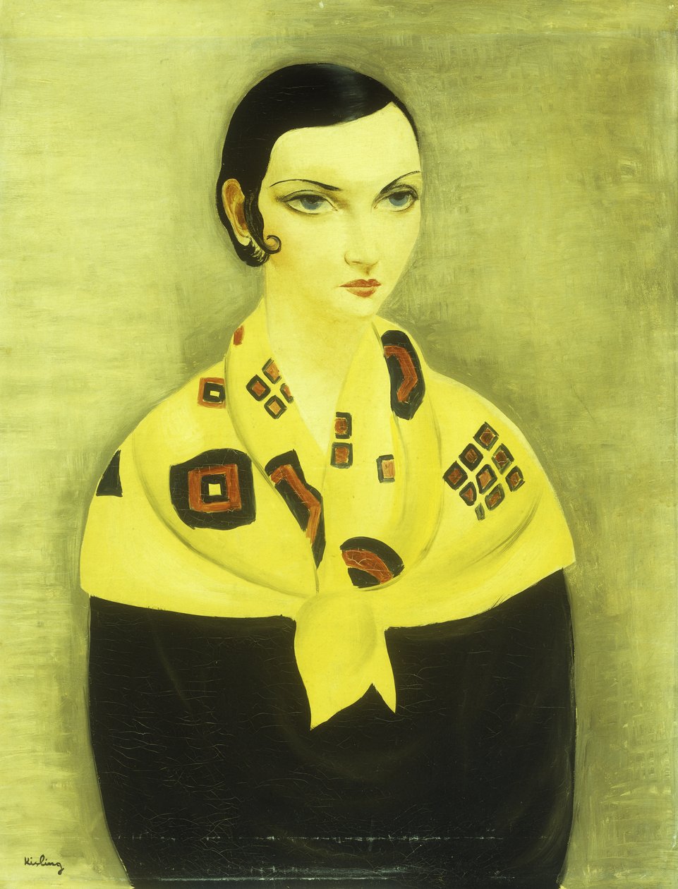 Ritratto di donna da Moise Kisling