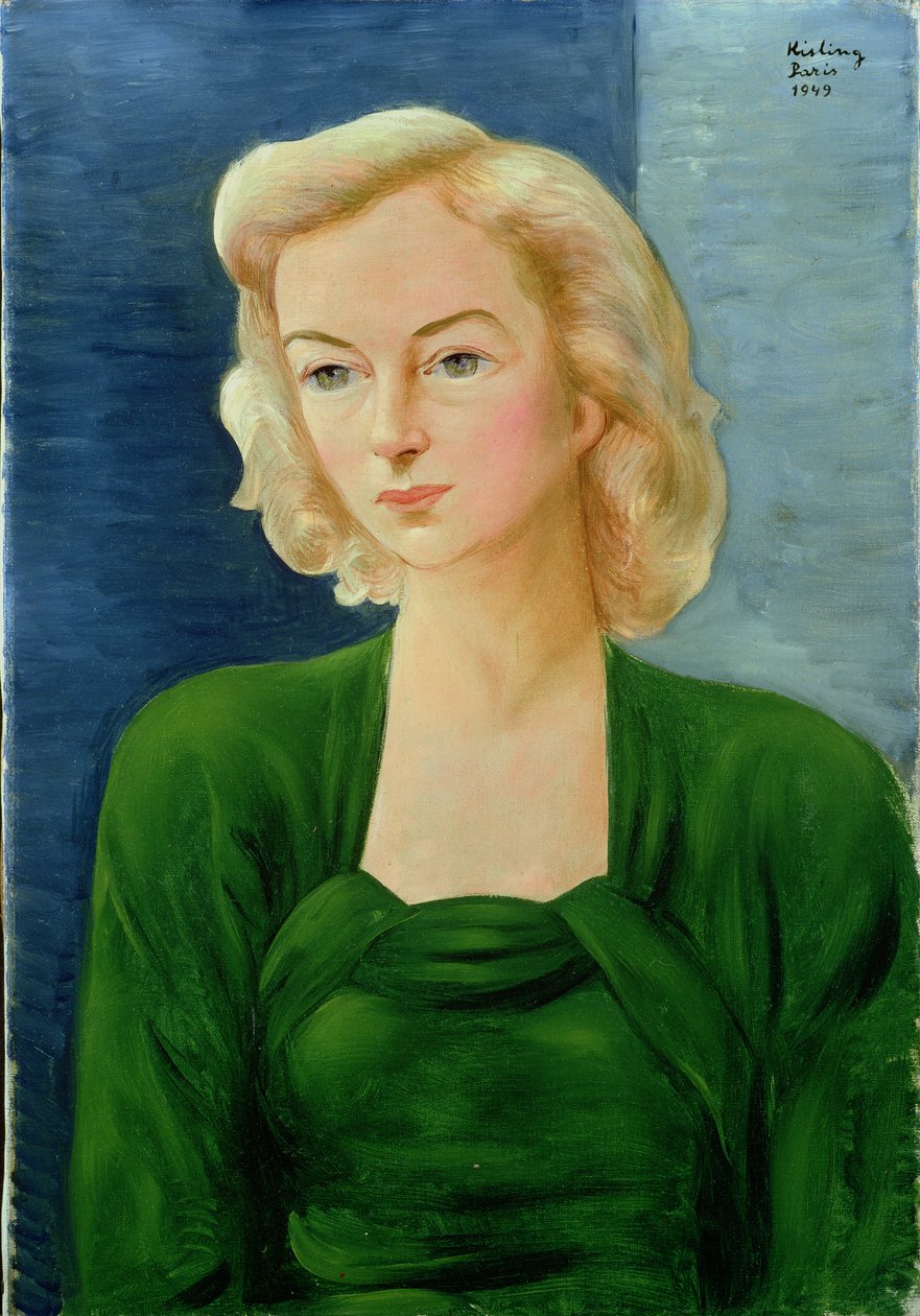 Ritratto di Madame Martin da Moise Kisling