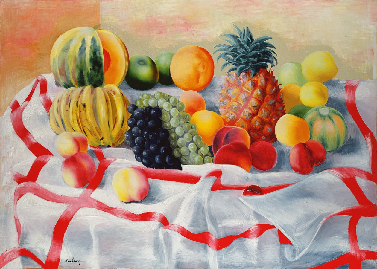 Natura morta con frutta da Moise Kisling