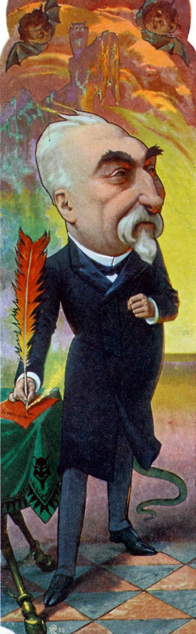 Caricatura di Emile Combes da Moloch