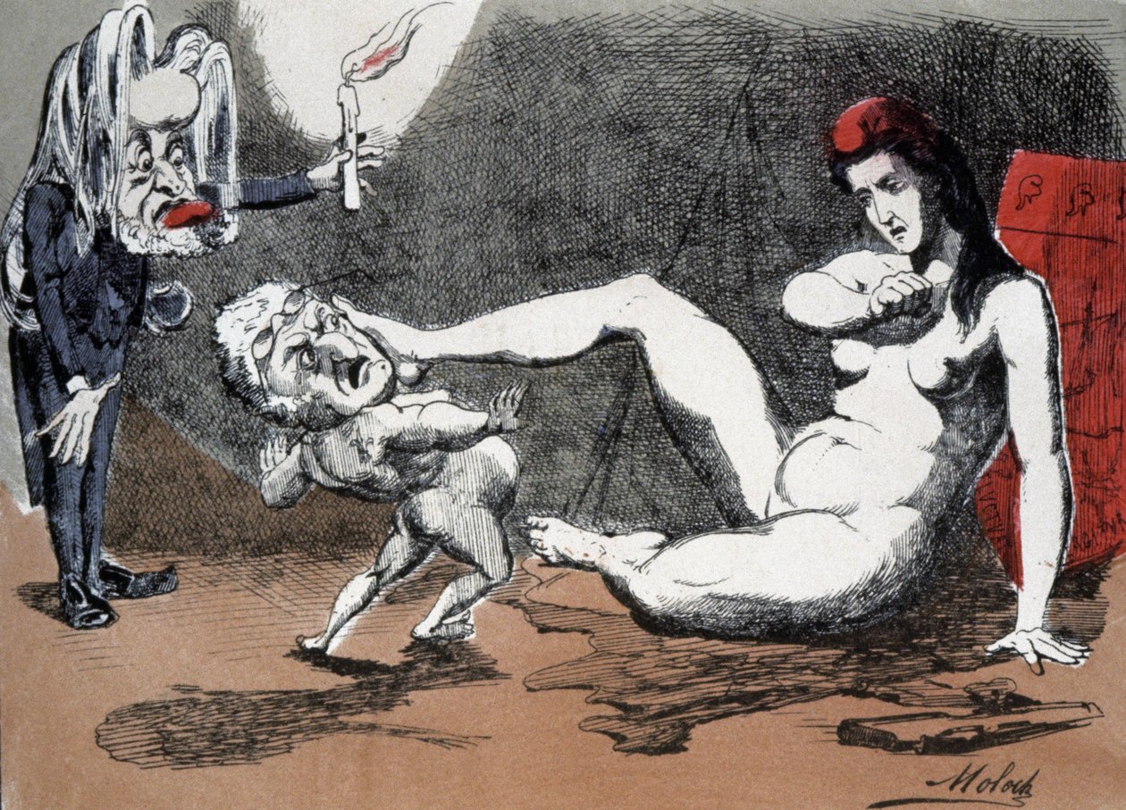 Thiers e Marianne da Moloch (1849 1909)