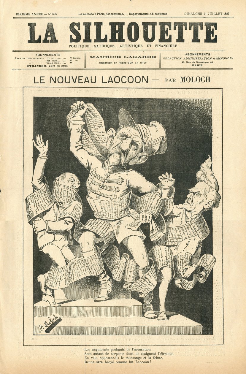 Copertina di The Silhouette da Moloch