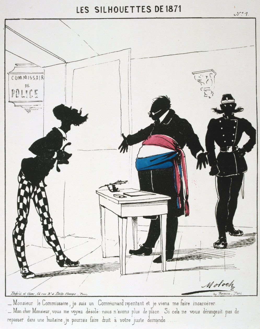 Comune di Parigi, 1871 da Moloch