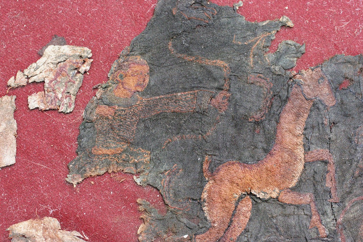 Tappeto, Noin Ula, era Xiongnu da Mongolian School