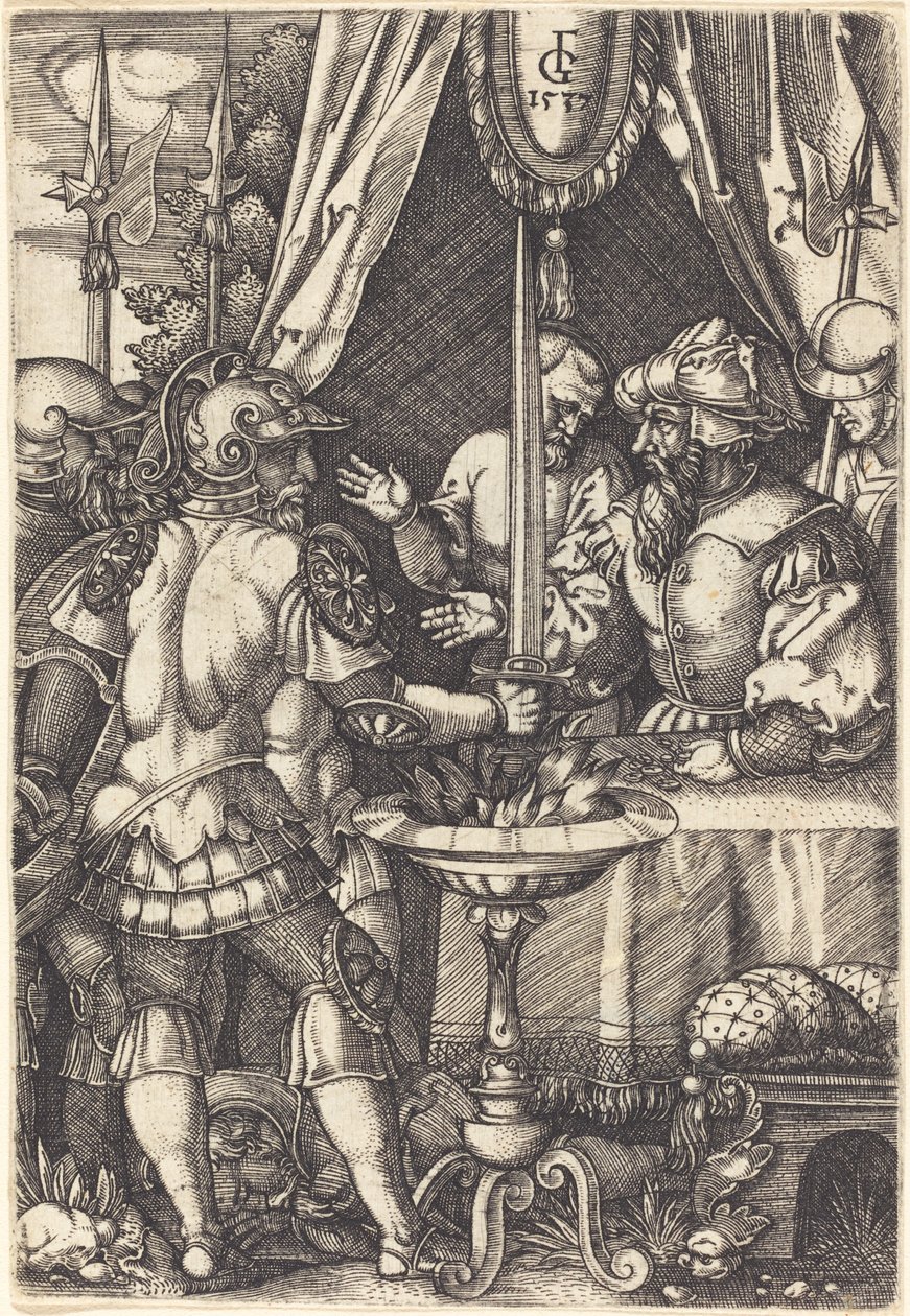 Muzio Scevola da Monogrammist FG