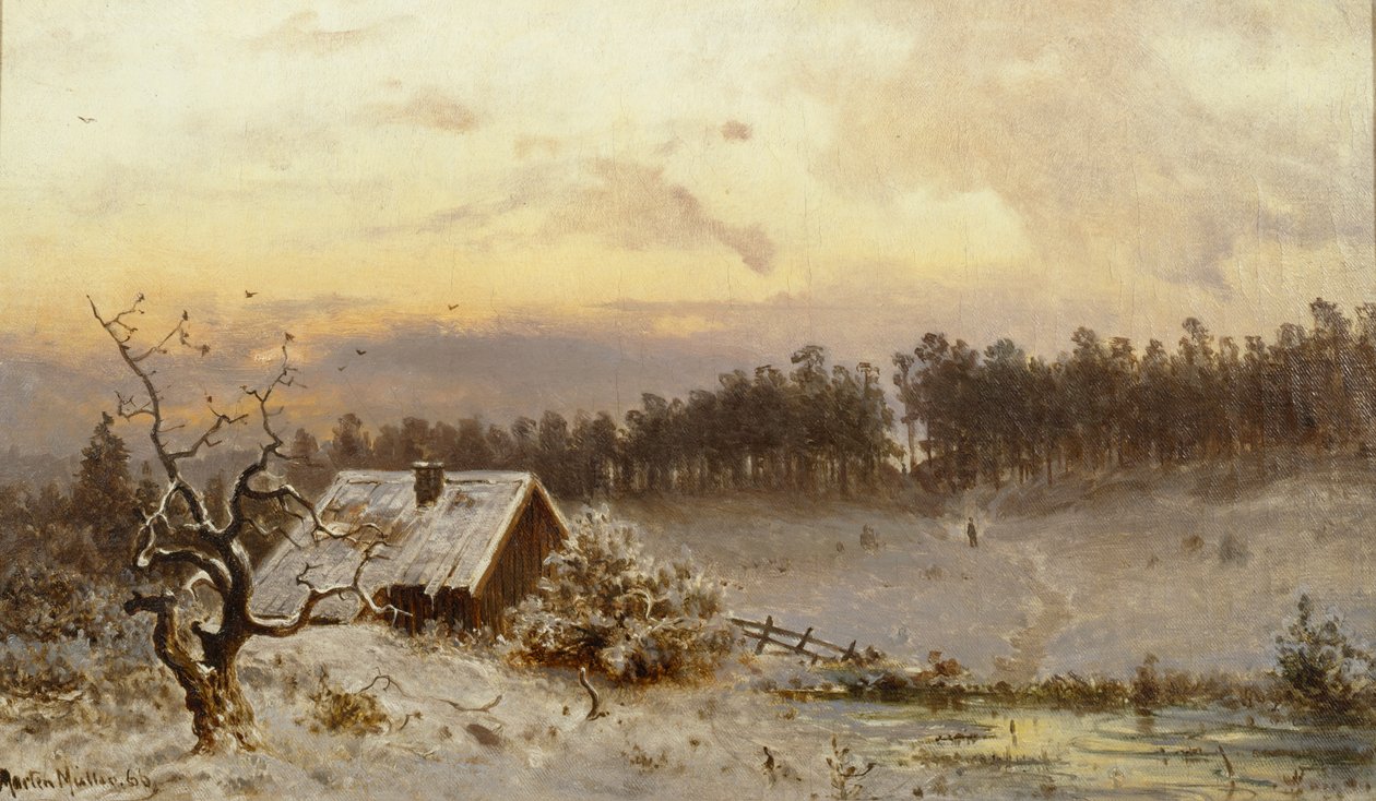 Tramonto su Hegdehaugen da Morten Muller