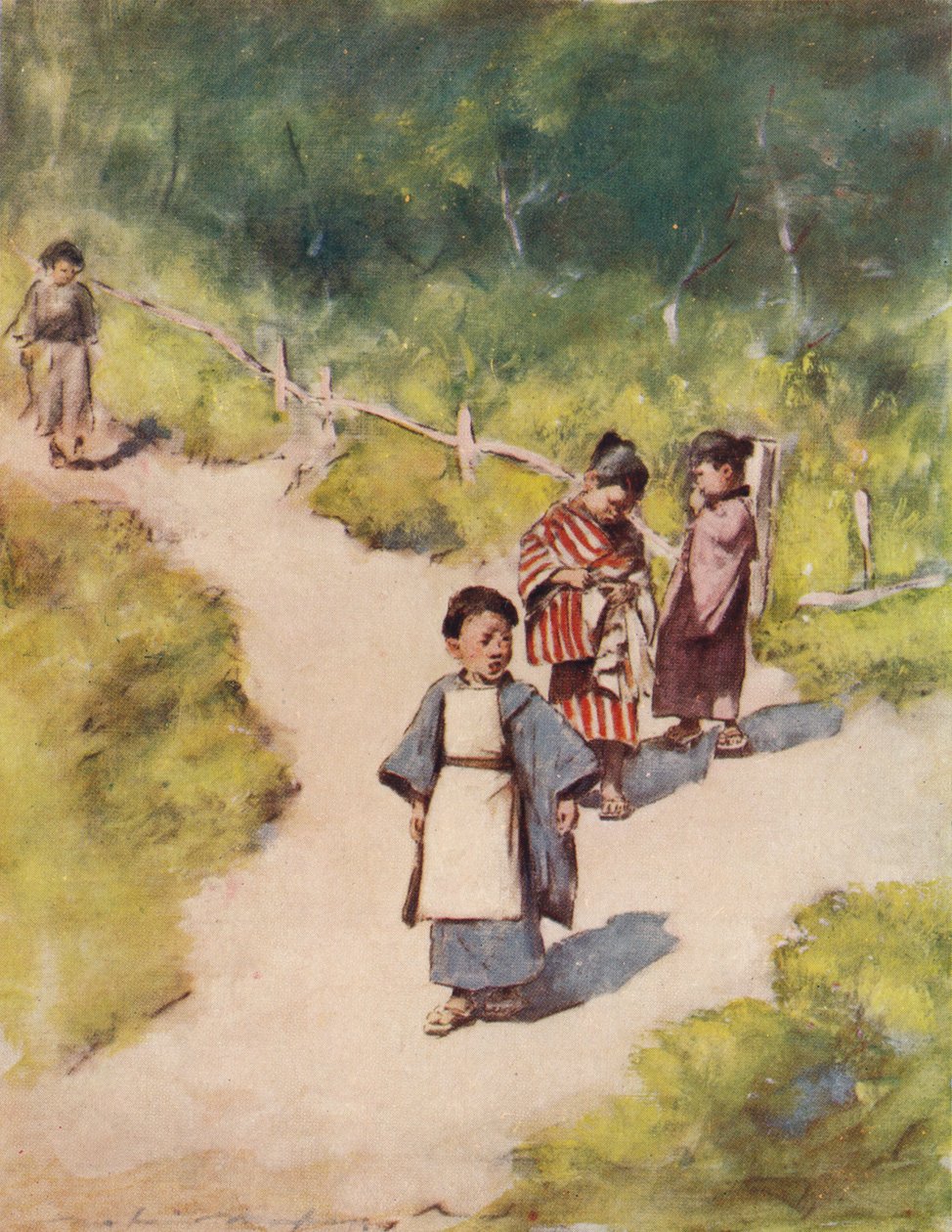 Una passeggiata al sole, c1887, 1901 da Mortimer L Menpes
