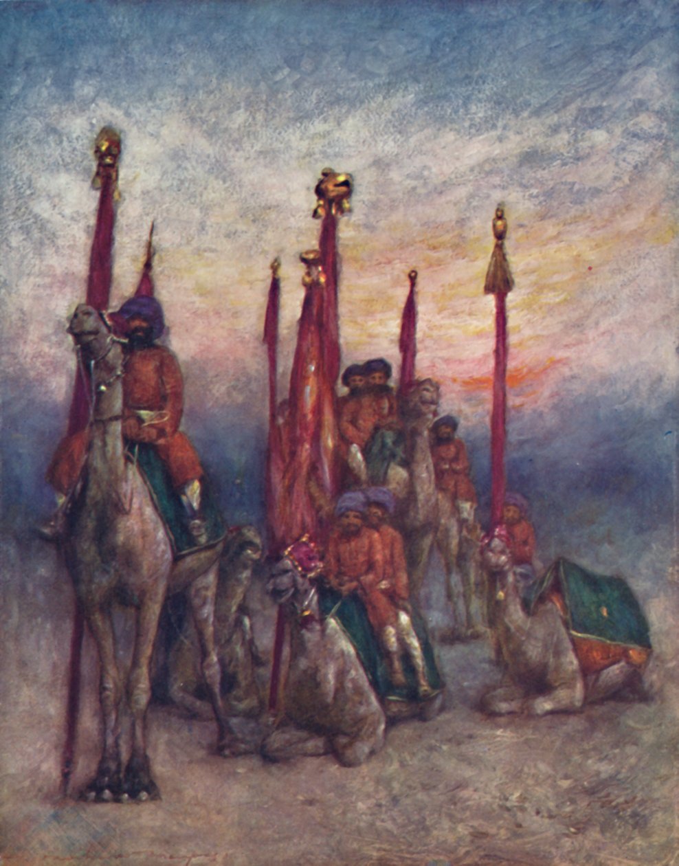 Campo dei capi di Bombay da Mortimer L Menpes