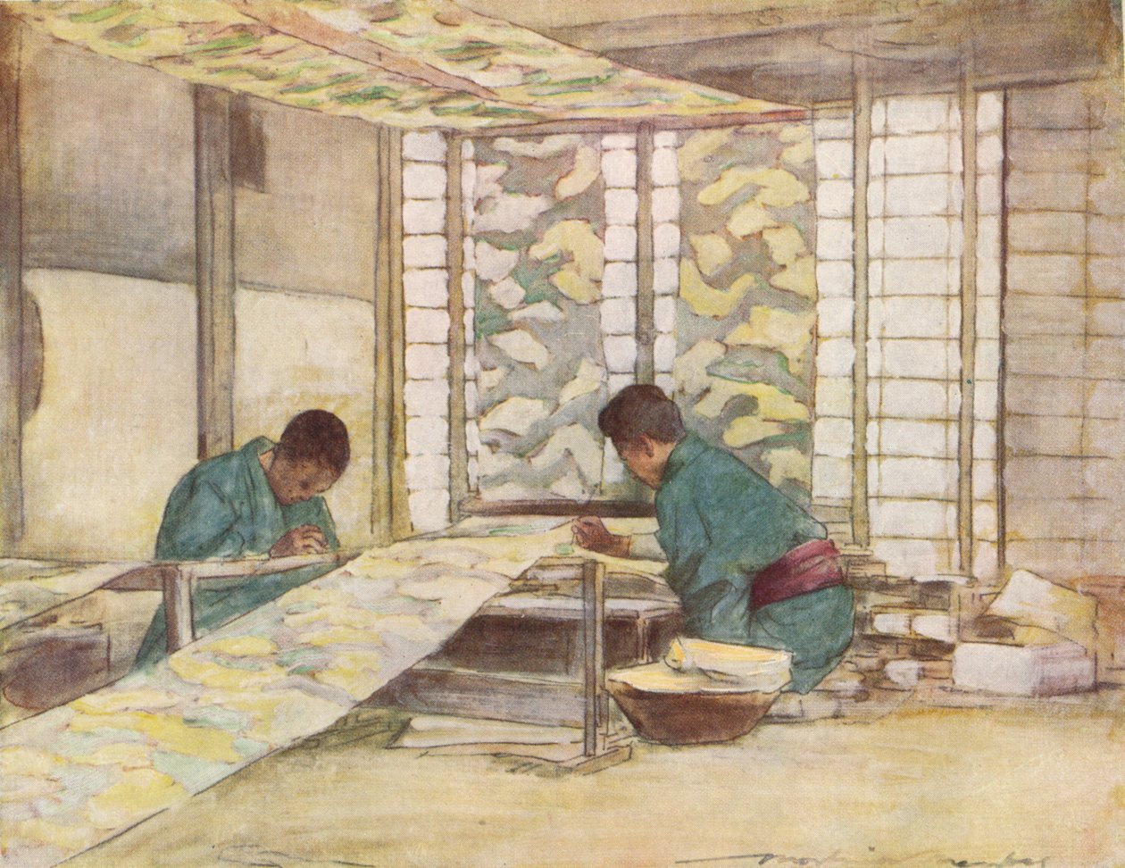 Ritocchi finali, c. 1887, 1901 da Mortimer L Menpes