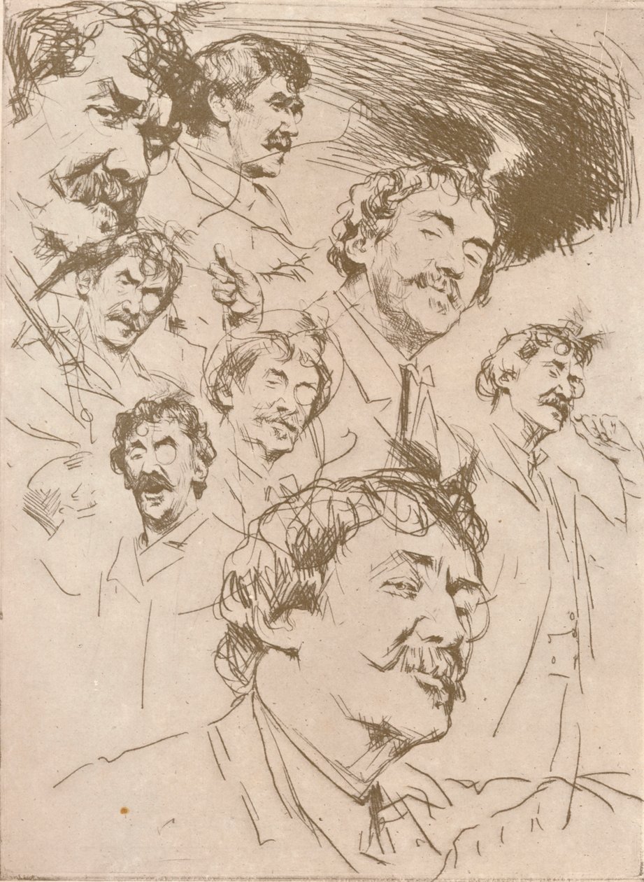 Studio di Ritratto da Mortimer L Menpes