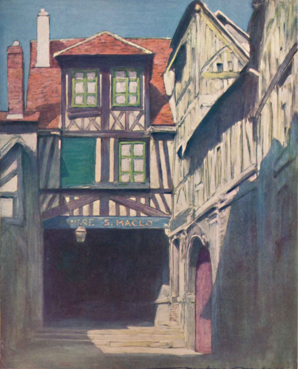 Rouen da Mortimer L Menpes