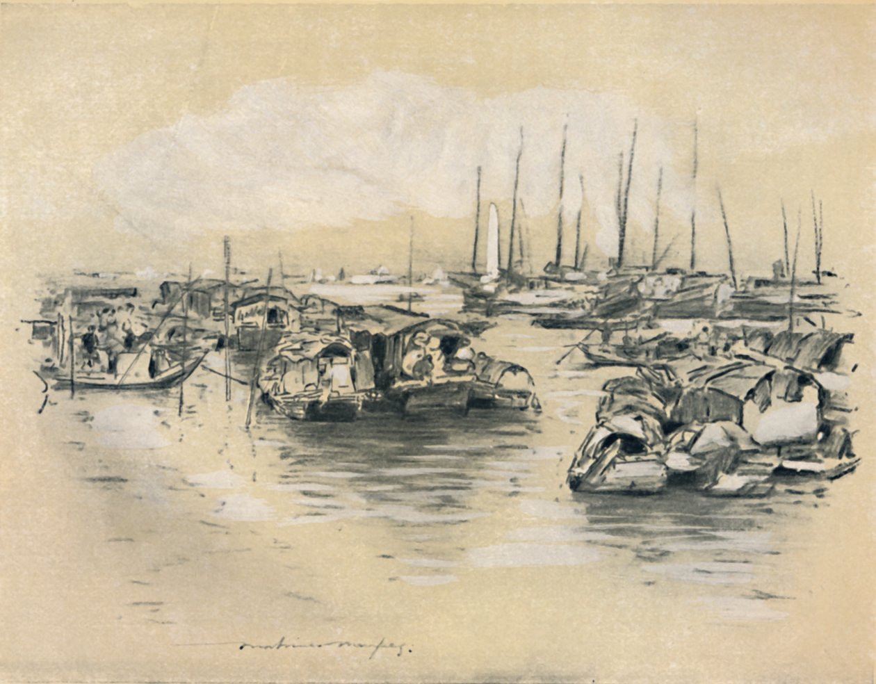 Sul Fiume Giallo da Mortimer Ludington Menpes