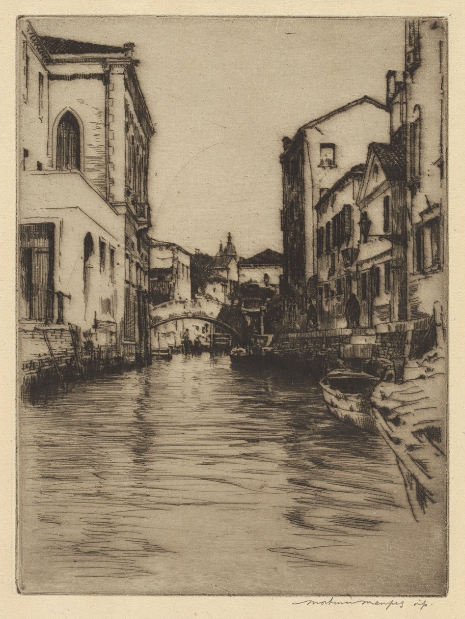 Ponte di Luciano, Canal Grande da Mortimer Menpes