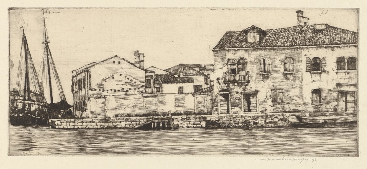 Giudecca, Venezia da Mortimer Menpes