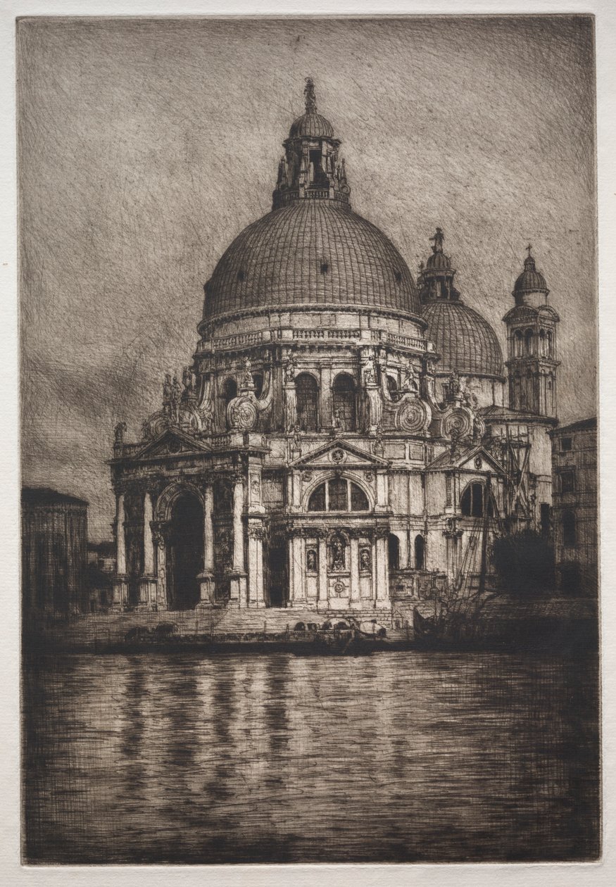 Santa Maria della Salute #2, 1910 da Mortimer Menpes