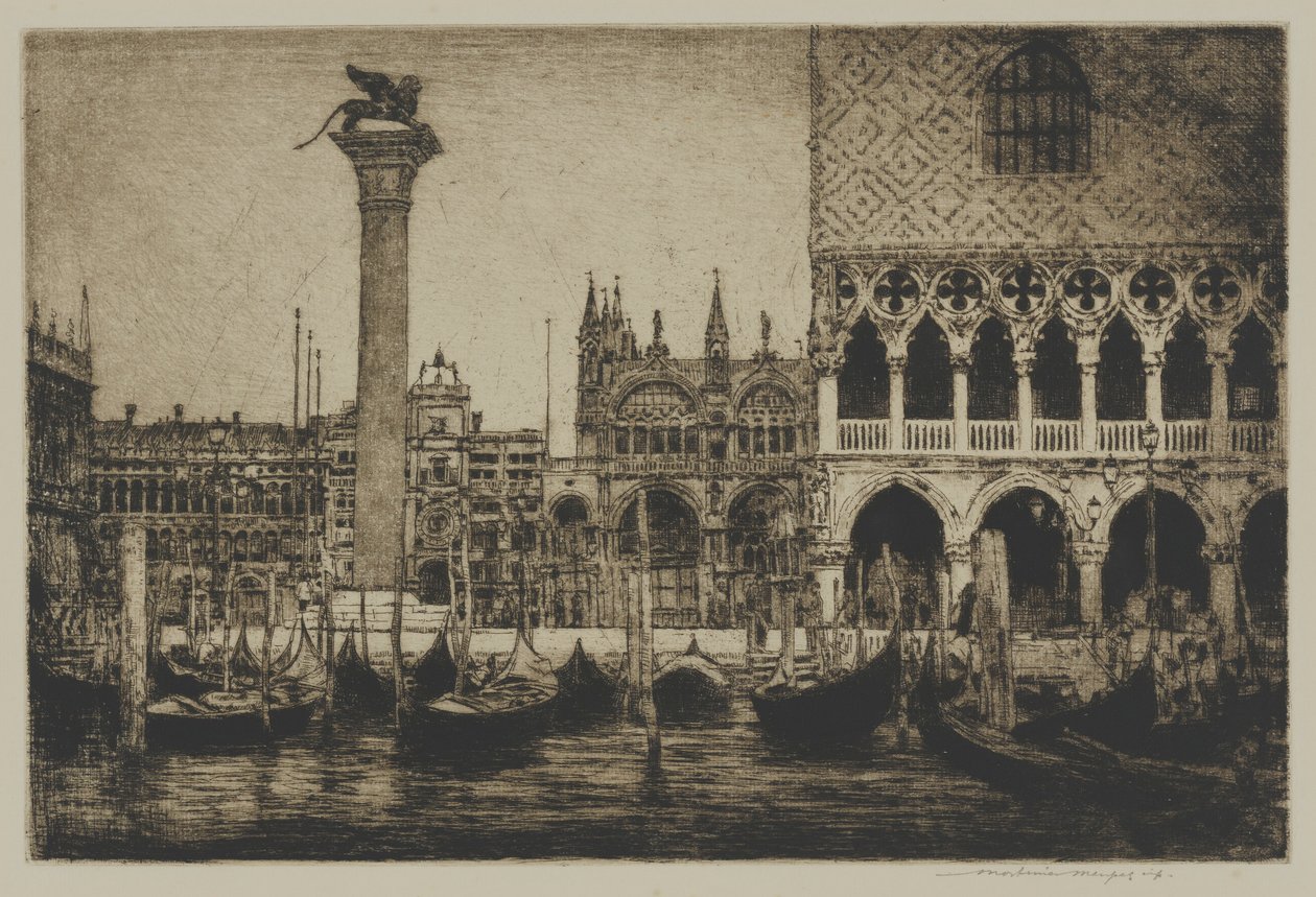 La Piazza di San Marco, Venezia da Mortimer Menpes