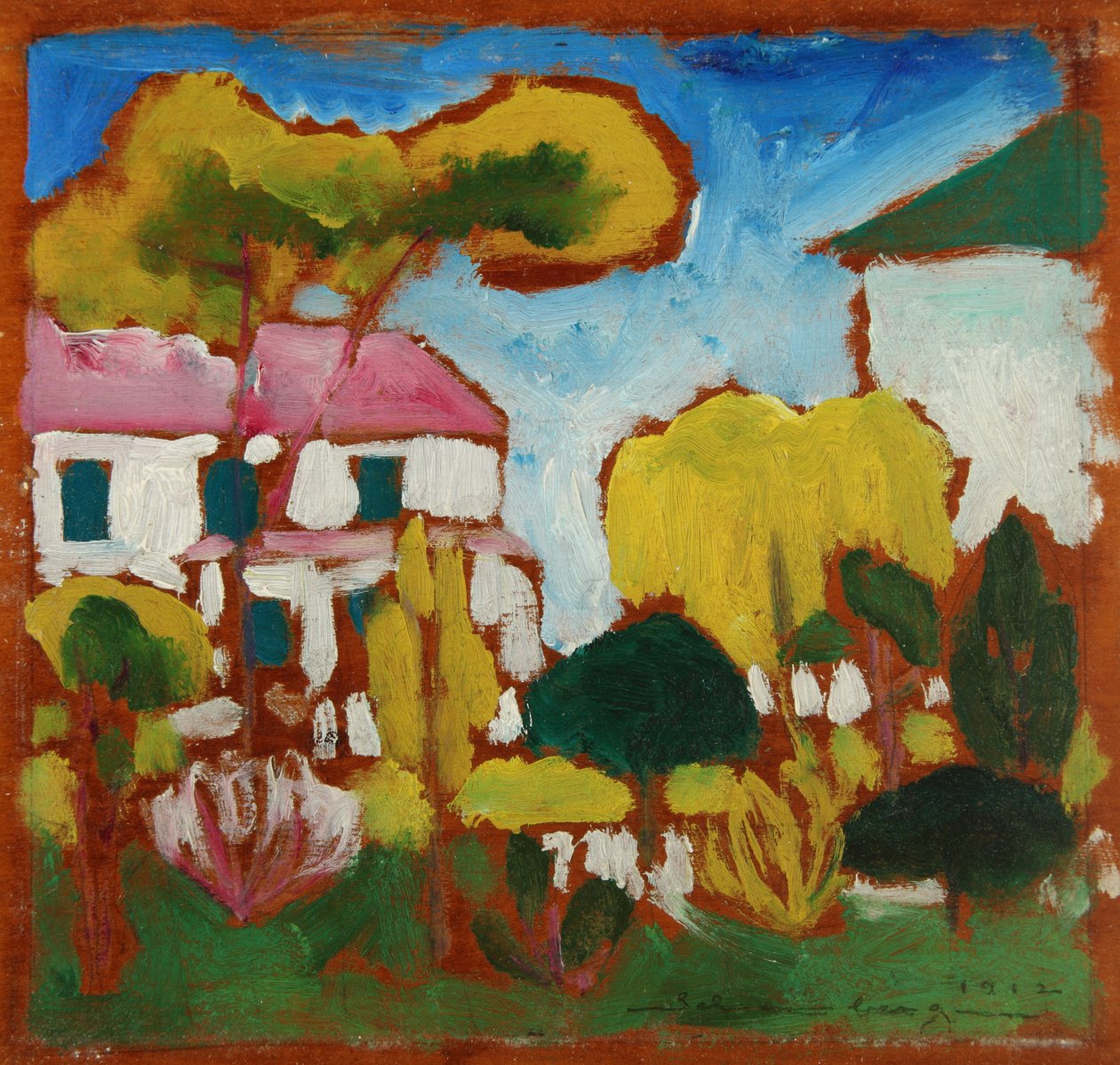 Paesaggio, 1912 da Morton Livingston Schamberg