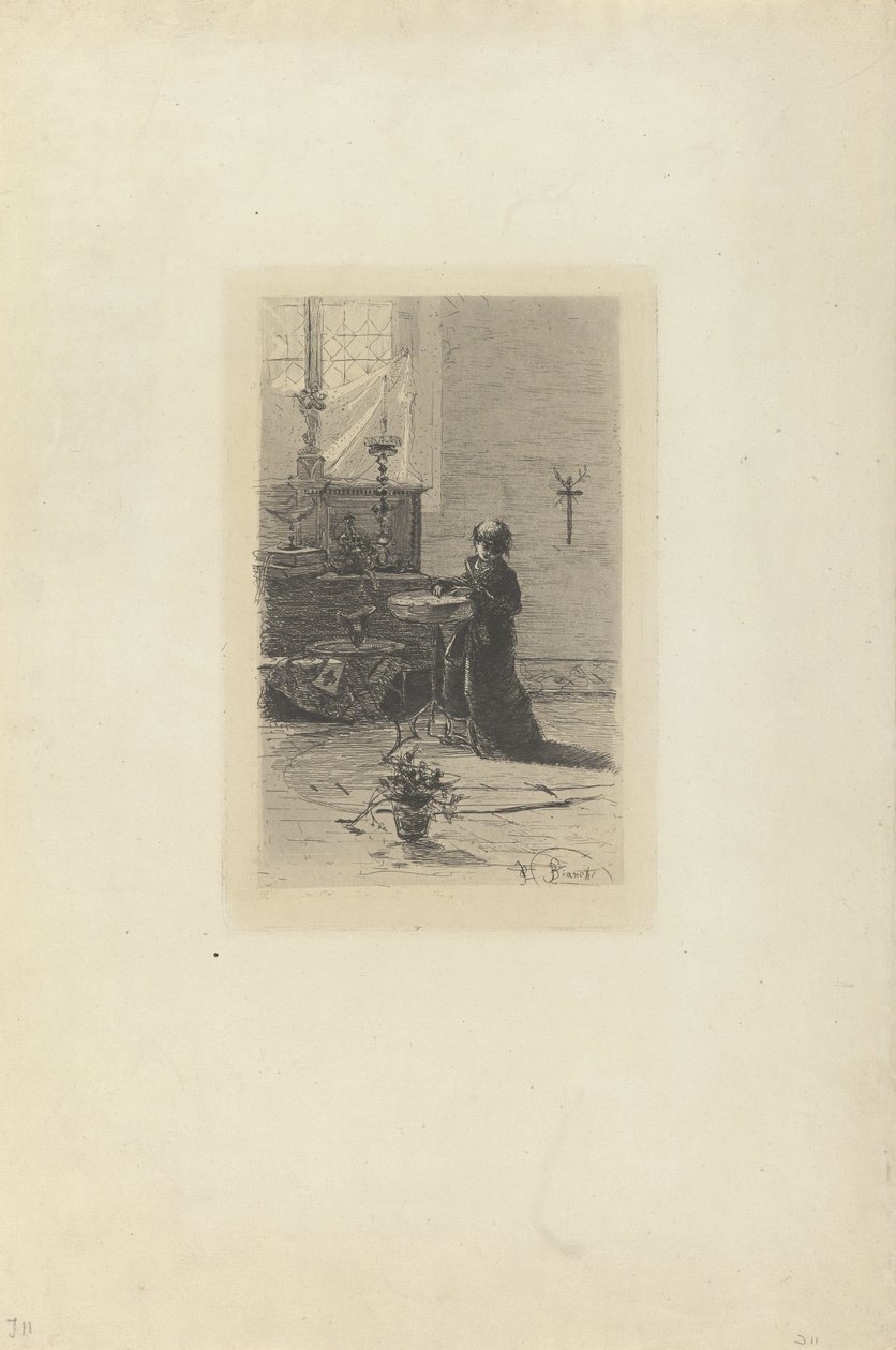 Chierichetto in ginocchio da Mosè di Giosuè Bianchi