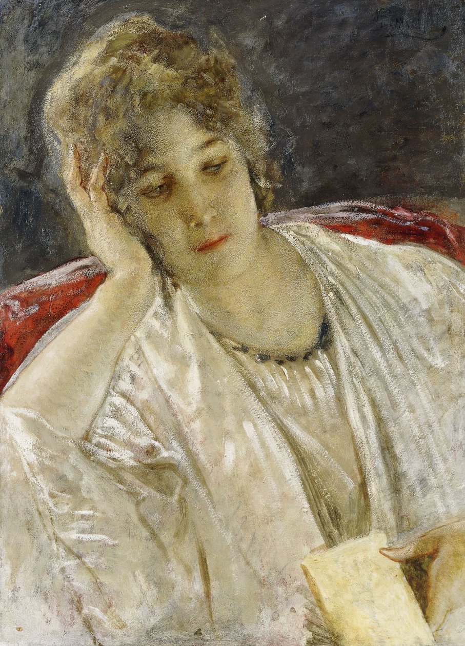 Ritratto di una signora da Mose Bianchi