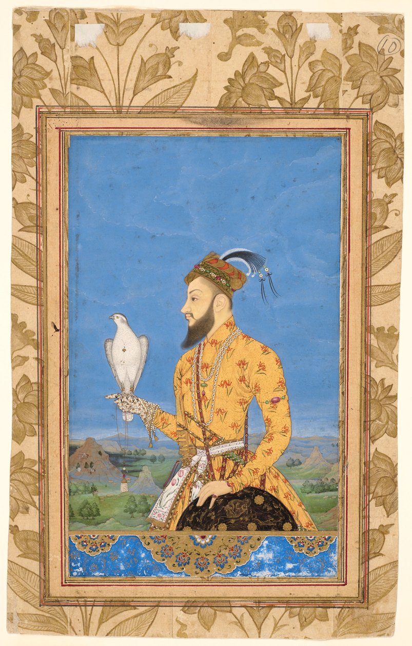 Ritratto del principe Azam Shah da Mughal School