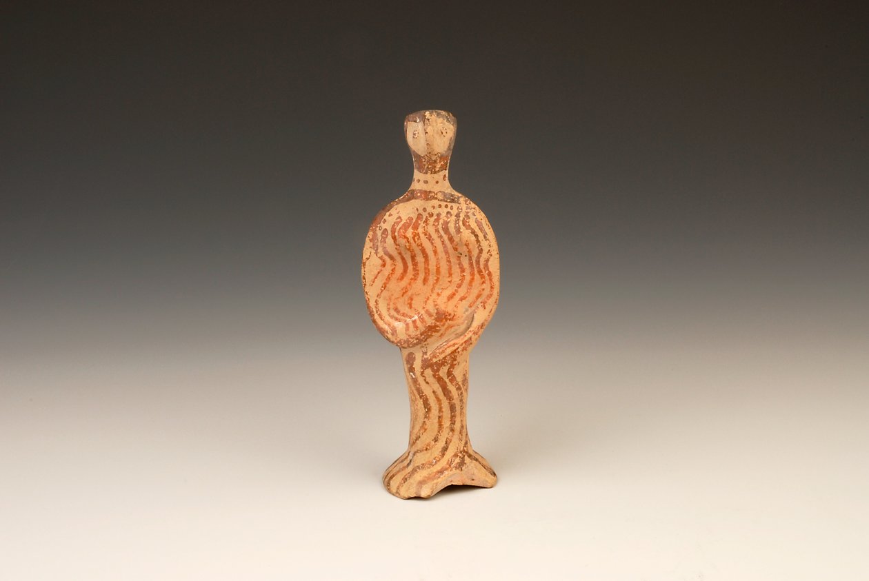 Figura di una Donna, c.1400-1370 a.C. da Mycenaean