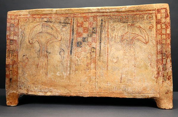 Larnax (ceramica) da Mycenaean