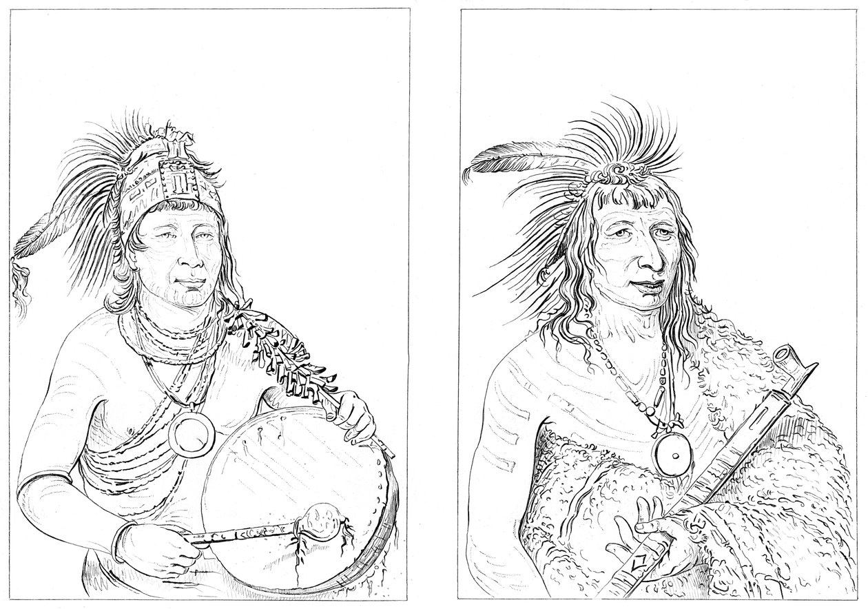 Sioux, 1841 da Myers and Co
