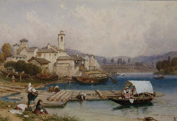 Lago Maggiore da Myles Birket Foster
